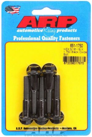 ARP Bolt Kit – 6pt 5pk 5/16-18 x 1.750 651-1750