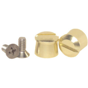 PULSE RACING INNOVATIONS Tear Off Posts Aluminum Gold ATP001G