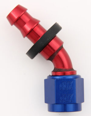 XRP-XTREME RACING PROD. #8 45 Deg Push-On Hose End 234508