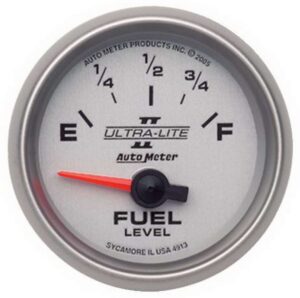 AUTOMETER 2-1/16in U/L II Fuel Level Gauge 0-90ohms 4913