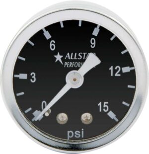 ALLSTAR PERFORMANCE 1.5in Gauge 0-15 PSI Dry Type ALL80210