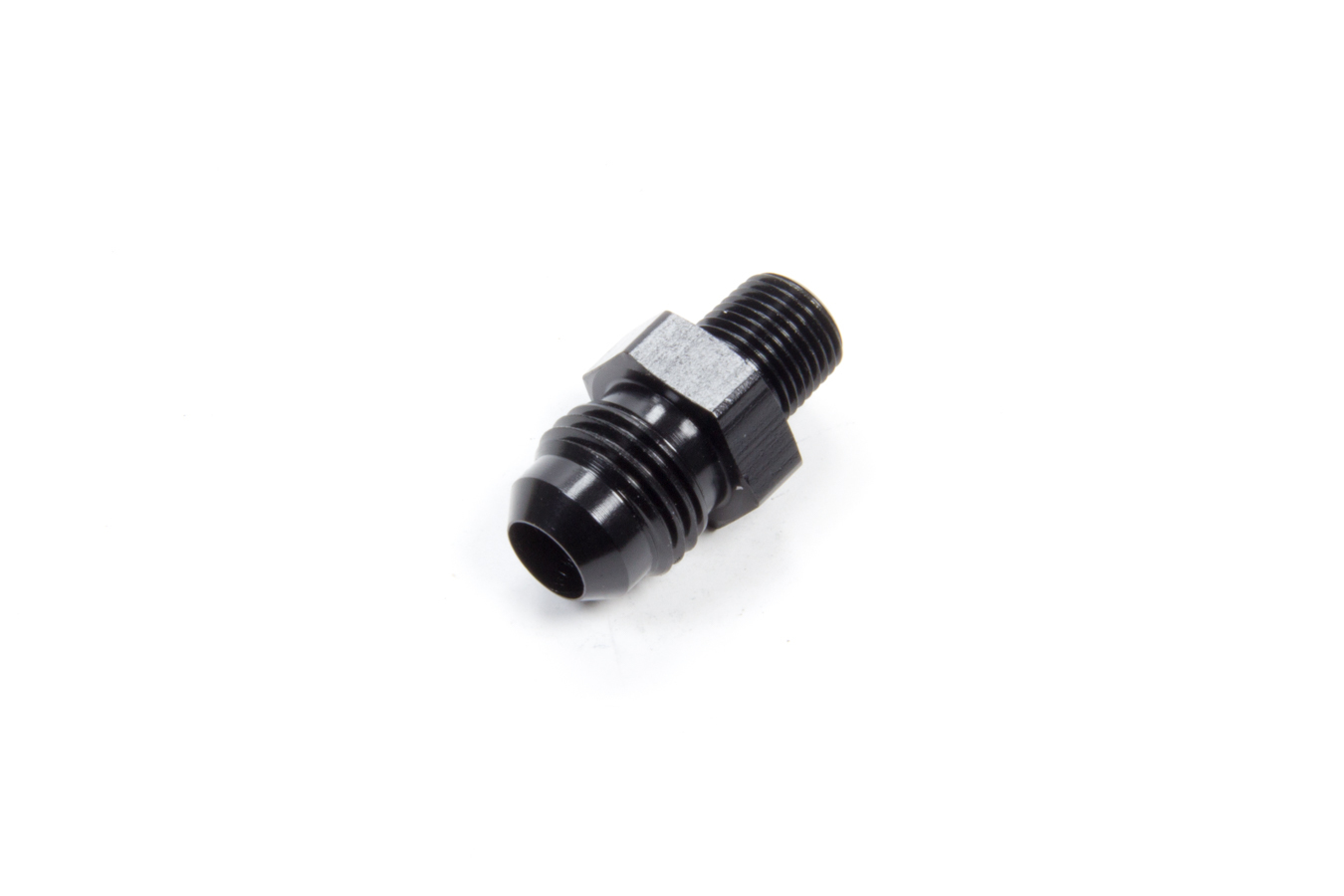 AEROQUIP Str Alum #6 Flare 1/8in Black FCM5003