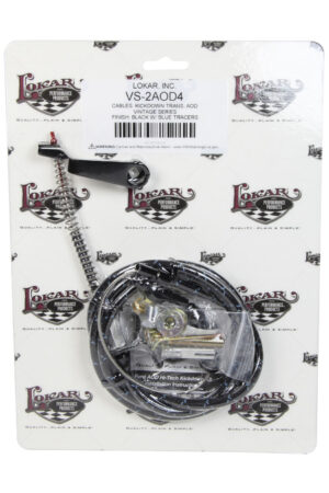 LOKAR Vintage Series Ford Aod Kickdown Cable Black VS-2AOD4