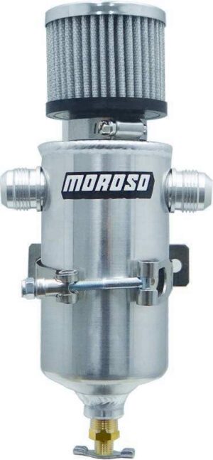 MOROSO Breather Tank- Dry Sump w/Two 12an Male 85469