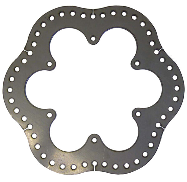 Ti22 PERFORMANCE 600 Rear Brake Rotor Steel 9.25x.25 6-Bolt TIP3918
