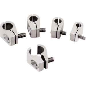BILLET SPECIALTIES Billet Line Clamps 1/2in 4pcs 65510