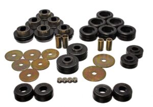 ENERGY SUSPENSION 81-91 Blazer/Sub Cab Mounts Black 3.4118G