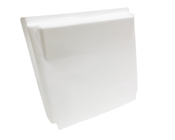 TRIPLE X RACE COMPONENTS Midget Dash Inside The Rail White MID-BW-5448