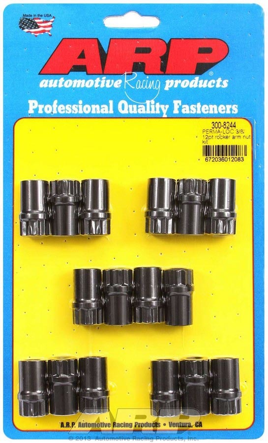 ARP Rocker Arm Nut Kit – 3/8 (16) 300-8244