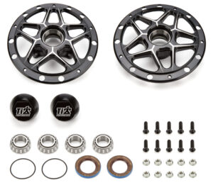Ti22 PERFORMANCE Direct Mount Front Hubs Forged Black TIP2800