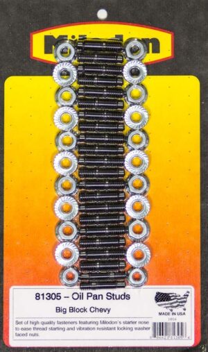 MILODON Oil Pan Stud Kit – BBC 81305