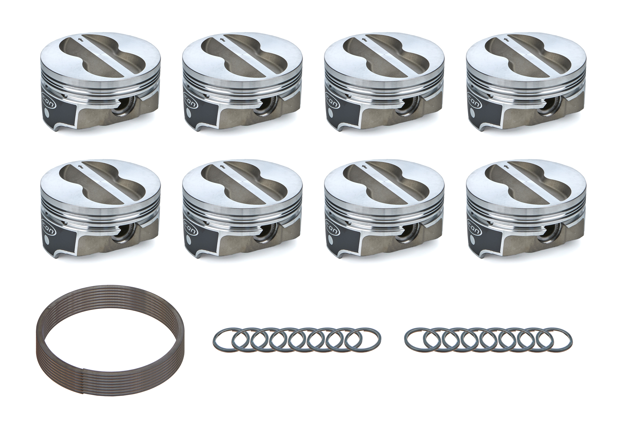 ICON PISTONS ICON FHR Piston – Chevy 383 6.00 Rod -10cc Fla IC10016-.030