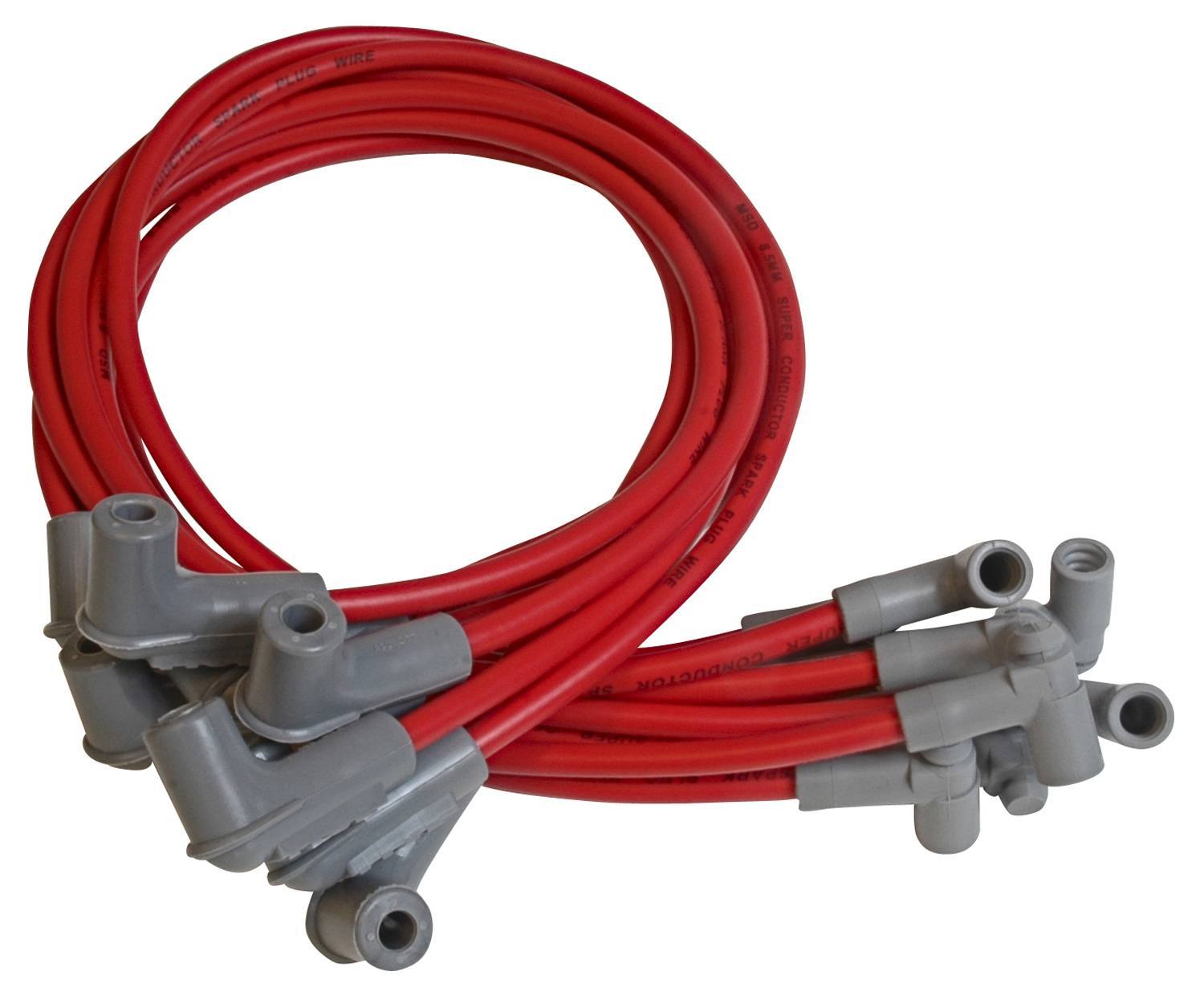 MSD IGNITION 8.5MM Spark Plug Wire Set – Red 35609