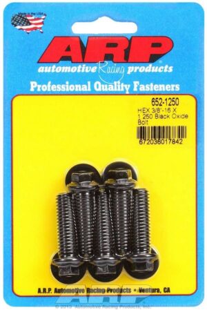 ARP Bolt Kit – 6pt. (5) 3/8-16 x 1.250 652-1250