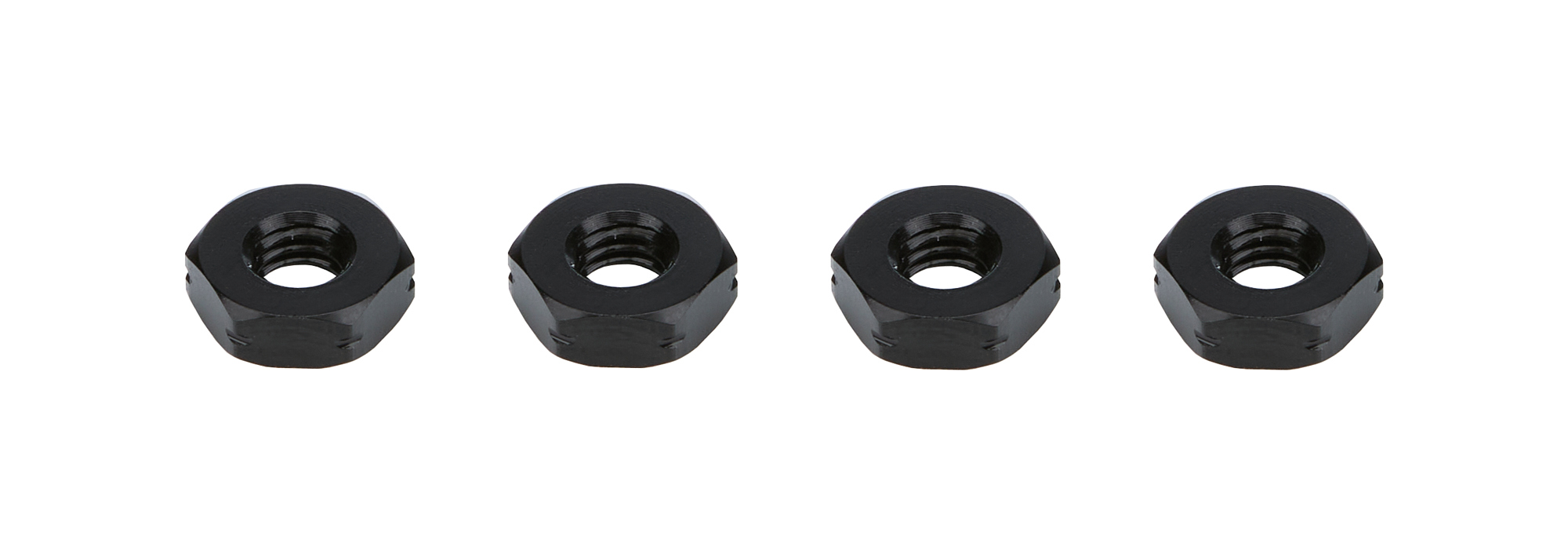 Ti22 PERFORMANCE Jam Nuts LH 10-32 Black Aluminum 4 Pack TIP5666