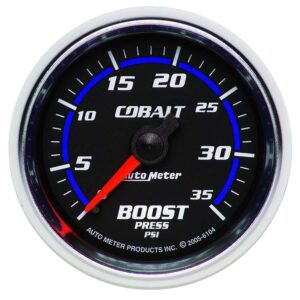 AUTOMETER 2-1/16in C/S Boost Gauge 0-35 psi 6104