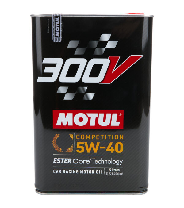 MOTUL USA 300V Competition Oil 5w40 5 Liter MTL110818