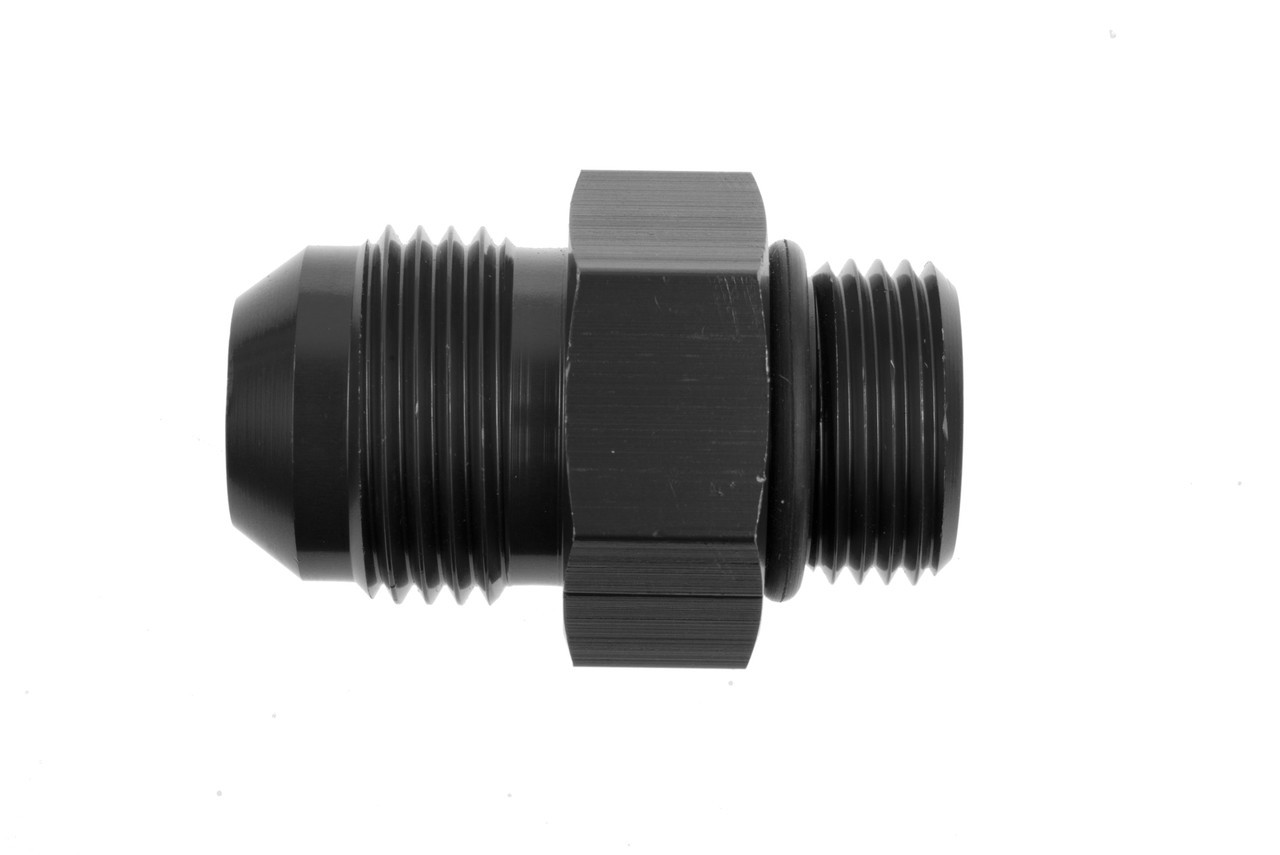 REDHORSE PERFORMANCE 8AN to 8AN O-Ring Port Adapter Black Male Male 920-08-08-2