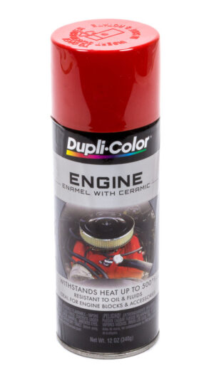 DUPLI-COLOR/KRYLON Chrysler Red Engine Paint 12oz DE1632