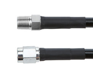 ALLSTAR PERFORMANCE Coated Braided Line 28in #3Hose -3Str/ 1/8in ALL48435-28