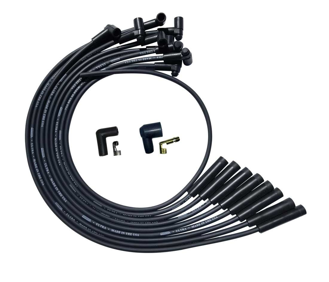 MOROSO Ultra Plug Wire Set BBC Over V/C Black 51040