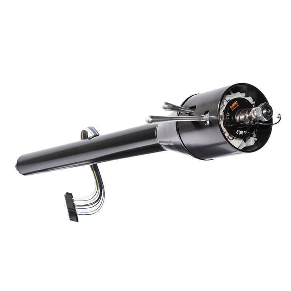 FLAMING RIVER Floorshift Tilt Steering Column 30in FR20005BK