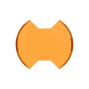 KC HILITES SlimLite 8in LED Light Cover Amber 5208