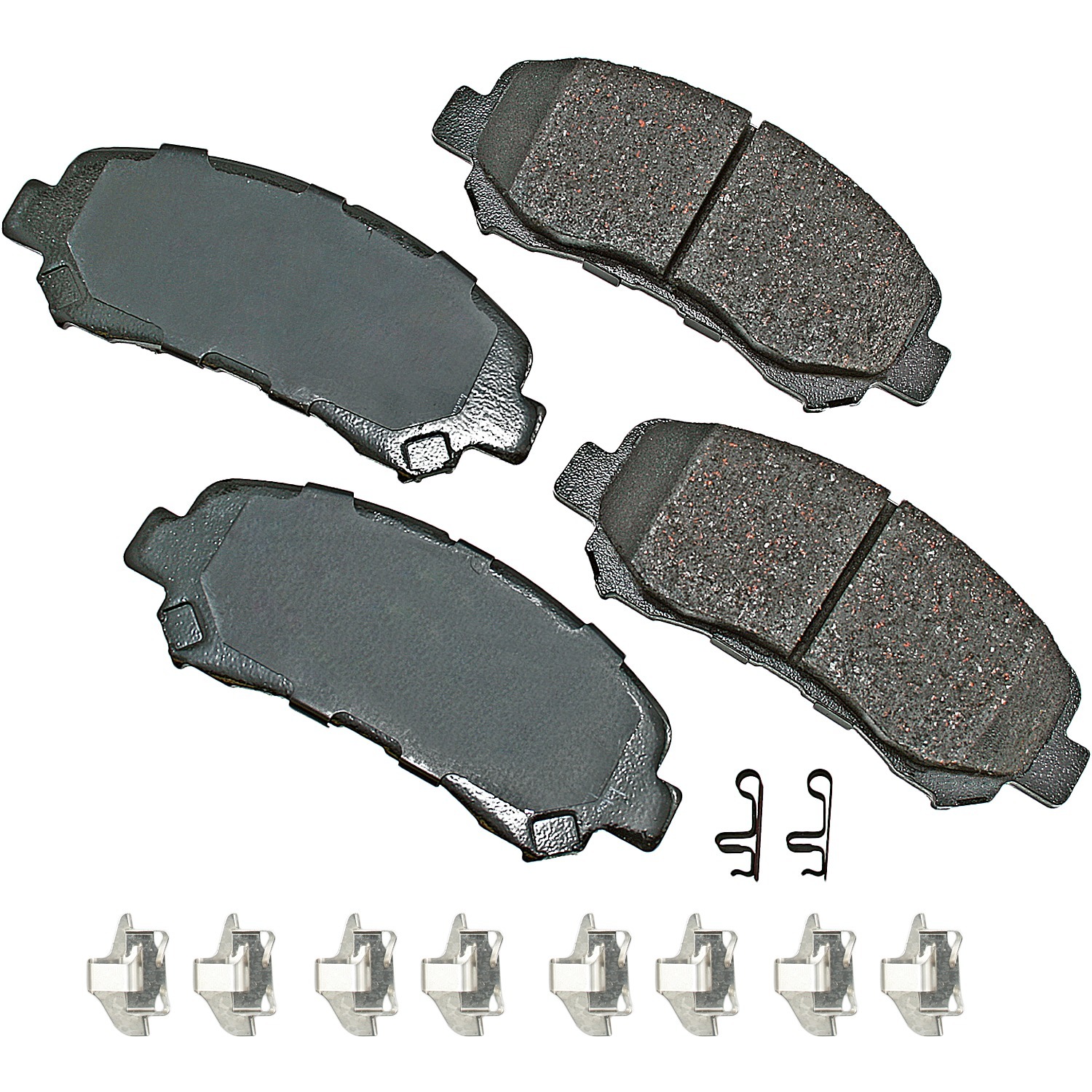 AKEBONO BRAKE CORPORATION Brake Pad Front Nissan Rogue 08-18 Select 14-15 ACT1338B