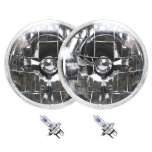 AUTO-LOC Snake-Eye 7 Inch Halogen Lens Assembly with H4 AUTLENA1ABS