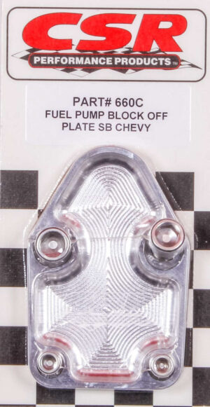 CSR PERFORMANCE SBC F/P Block-Off Plate – Clear 660C