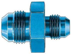 AEROQUIP Alum Union Reducer #8 Flare- #6 Flare – Bulk FBM2160
