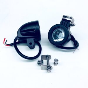 DRAG RACE SOLUTIONS LED Dragster Headlights – Black 2-Pack 7001-002B