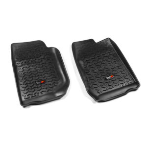 RUGGED RIDGE Floor Liners Front Black 07-13 Jeep Wrangler 12920.01