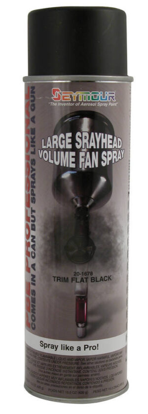 SEYMOUR PAINT PBE Professional Trim Paint Flat Black 20-1678