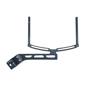 DRAG RACE SOLUTIONS Dial Board Bracket – Clamp On – 1.625in Black 6001-020B