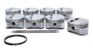 DSS RACING SBC E Piston Set 4.030 F/T -5cc 8715-4030