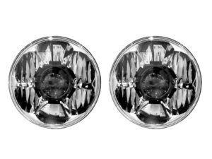 KC HILITES Headlight Gravity LED Pr o 7in DOT Jeep JK 07-15 42341