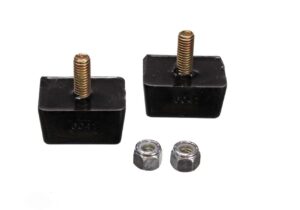 ENERGY SUSPENSION Bump Stop 7/8 x 1-7/8 x 1-3/8 Rect Lo Pro Pair 9.9118G