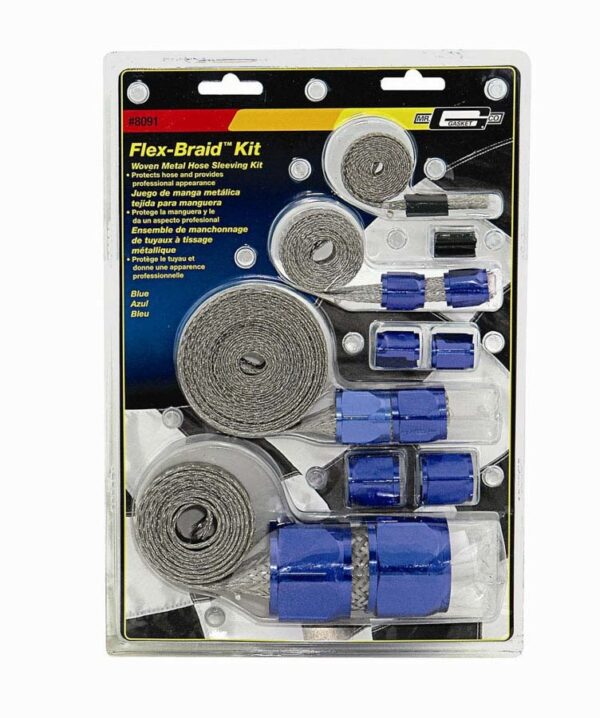 MR. GASKET Braided Hose Sleeve Kit 8091
