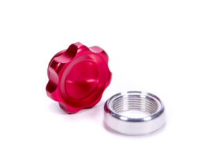 ALLSTAR PERFORMANCE Filler Cap Red with Weld-In Alum Bung Small ALL36165