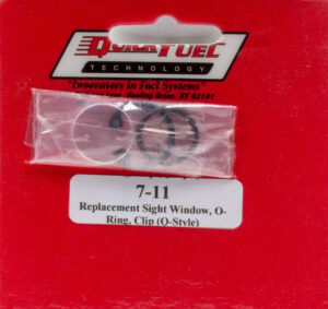 QUICK FUEL TECHNOLOGY Replacement Sight Window O-Ring Clip (Q-Style) 7-11QFT