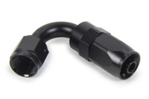 TRIPLE X RACE COMPONENTS #6 120 Degree Swivel Hose End HF-22006BLK