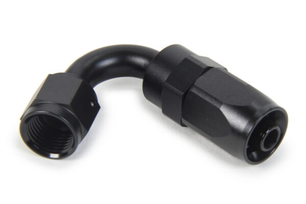 TRIPLE X RACE COMPONENTS #6 120 Degree Swivel Hose End HF-22006BLK