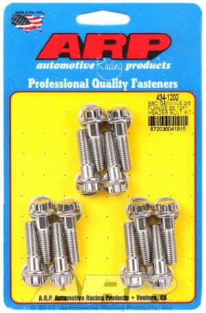 ARP S/S Header Bolt Kit – 12pt. GM LS 434-1202