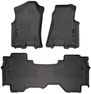 HUSKY LINERS Front & 2nd Seat Floor L iners Weatherbeater 94011