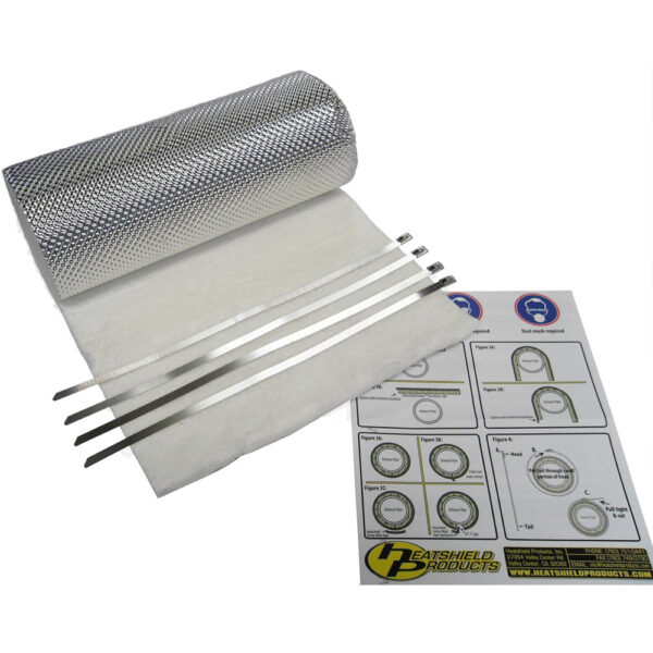 HEATSHIELD PRODUCTS Header Armor 1/2in Thick 1/8in x 24 in 177014