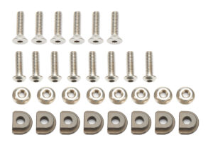 MPD RACING Brake Rotor Bolt Kit (8) w/Dynamic T-Nuts MPD17008