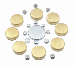 MR. GASKET SB Chvy Brass Freeze Plu 6481