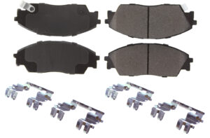 CENTRIC BRAKE PARTS Posi-Quiet Ceramic Brake Pads with Shims and Har 105.0373