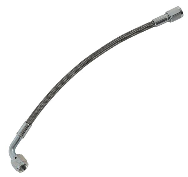FRAGOLA 4an PTFE Hose Assembly Str x 90-Deg 10in Long 410-1-2-10